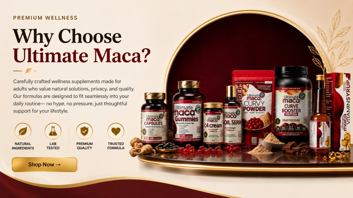 Why Choose Ultimate Maca